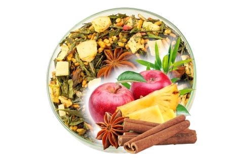 Herbata Zielona GENMAICHA ZIMOWY SEN Prezent Na Mikołajki i Święta